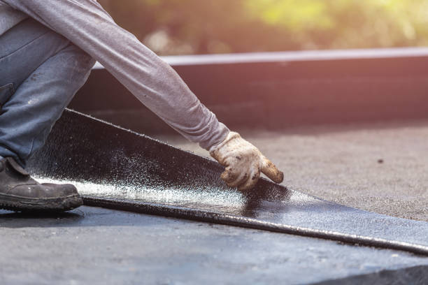 Professional Exterior Waterproofing technician working in Tucker, GA